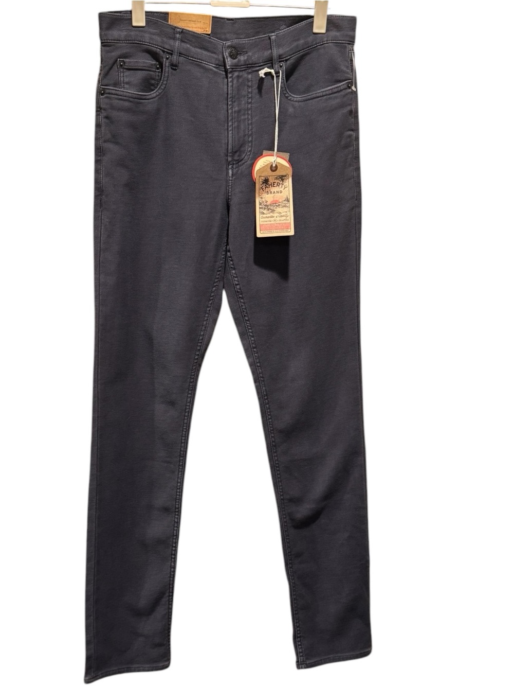 Faherty Brand Jeans Stretch Terry 5Pocket Nvy-Navy Mens Size 30WX32L